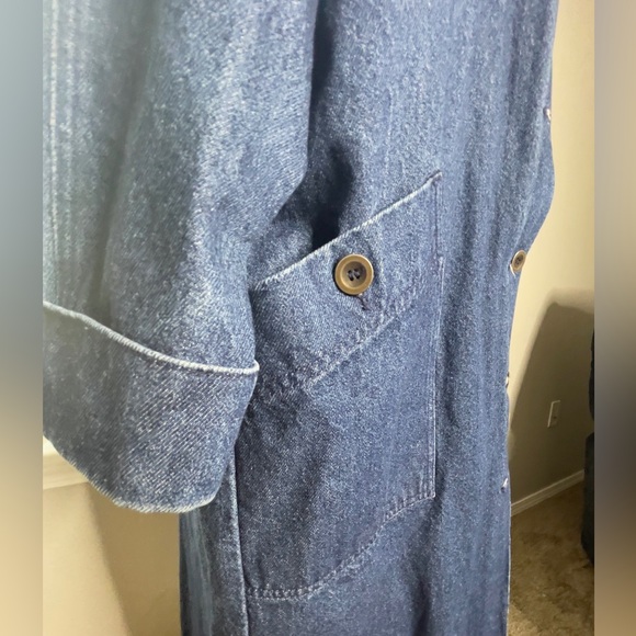 Vintage OshKosh B'gosh Dark Blue Jean Jacket - Picture 5 of 12